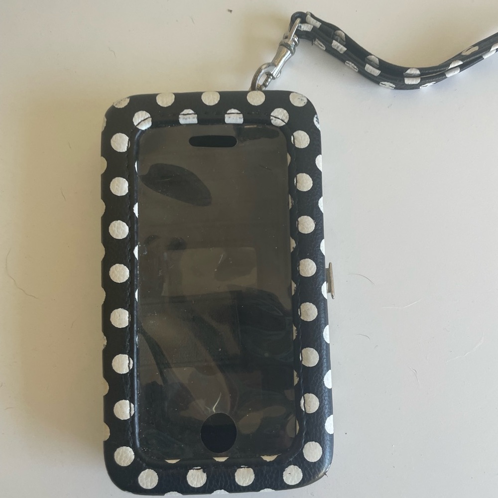 iPhone case wristlet